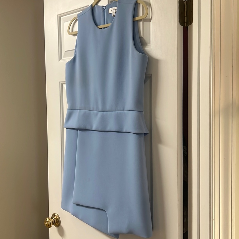 Carven Baby Blue Cocktail Dress
